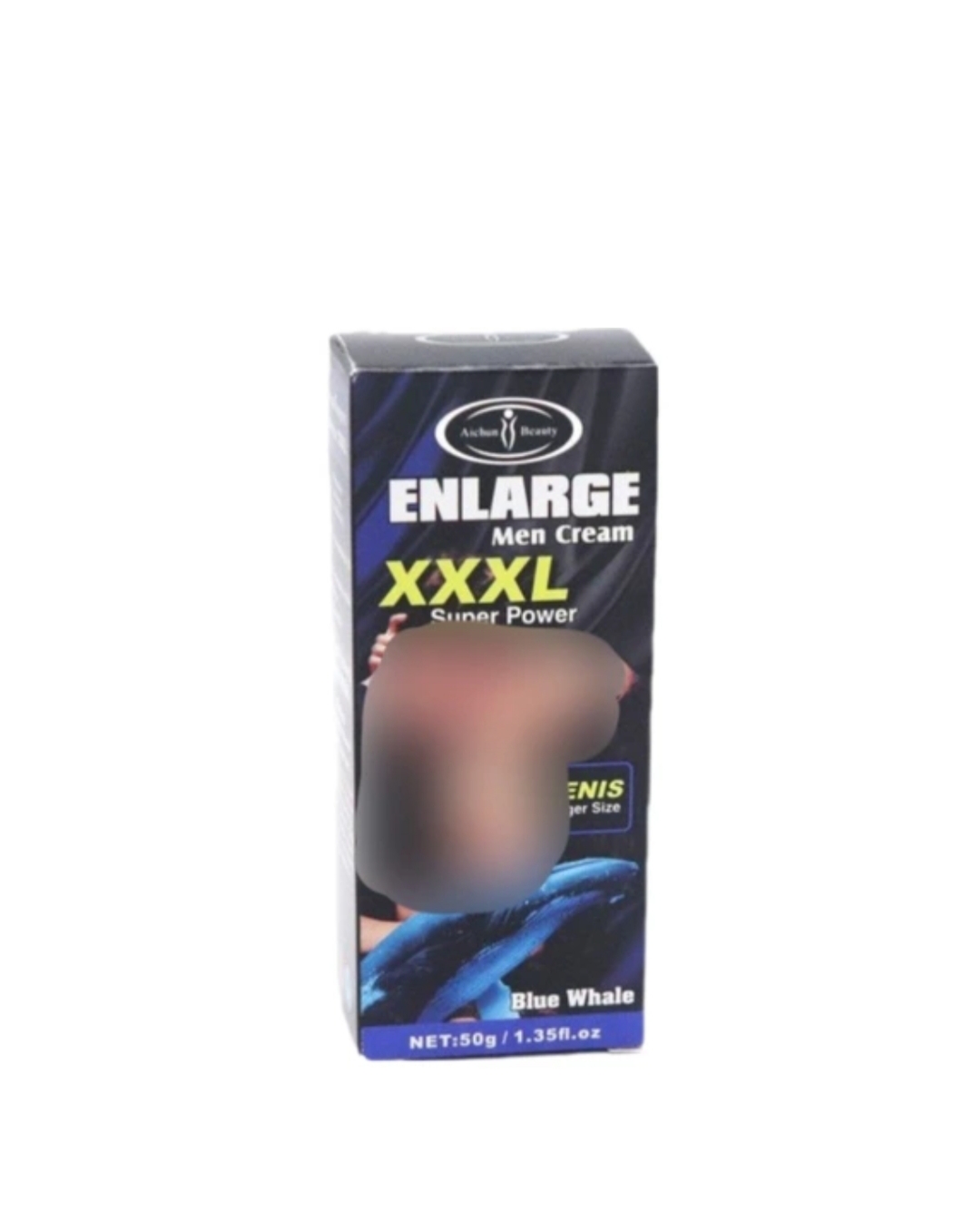 کرم افزایش سایز 10 دقیقه‌ای آلت مردانه نهنگ  XXXL ENLARGE MEN Cream XXXL Super Power